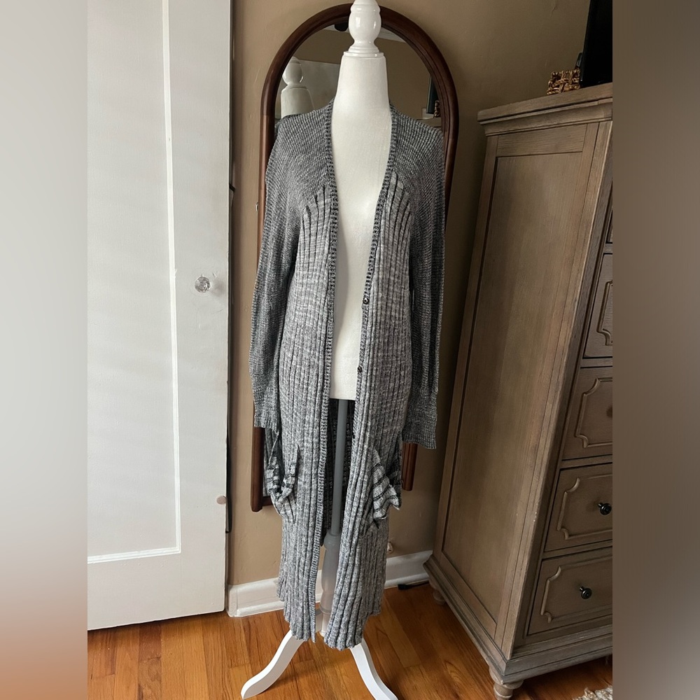 Free People Long Duster Cardigan